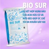  SỰ KẾT HỢP GIỮA ACID HỮU CƠ VÀ ACID BÉO GIÚP NGĂN CHẶN VI KHUẨN VÀ ỨC CHẾ SỰ PHÁT TRIỂN CỦA VI KHUẨN GÂY HẠI, HỖ TRỢ NGĂN NGỪA HIỆU QUẢ CÁC VẤN ĐỀ ĐƯỜNG RUỘT TÔM BIO SUR 