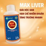  SỰ KẾT HỢP HOÀN HẢO CỦA ACID AMIN, VITAMIN VÀ SORBITOL GIÚP TĂNG CƯỜNG CHỨC NĂNG GIẢI ĐỘC GAN, NÂNG CAO KHẢ NĂNG TÁI TẠO TẾ BÀO GAN BỊ TỔN THƯƠNG CHO TÔM CÁ MAX LIVER 