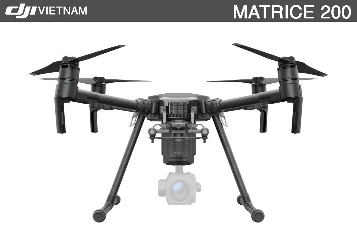  DJI MATRICE M200 V2.0 NEW | UAV chống nước ( Không Gimbal Camera ) 