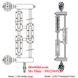 Máy đo mức kiểu zig-zag_L120 (Kiểu phản xạ) L220 (Kiểu trong suốt)