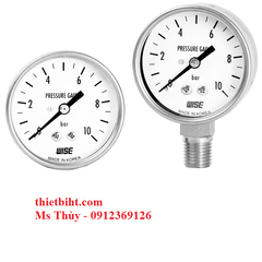 Đồng hồ áp suất Wise mặt nhỏ - Model P221, P253