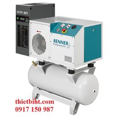 Máy Nén Khí Trục Vít Có Dầu Renner RS B Công Suất 2,2 – 11 Kw