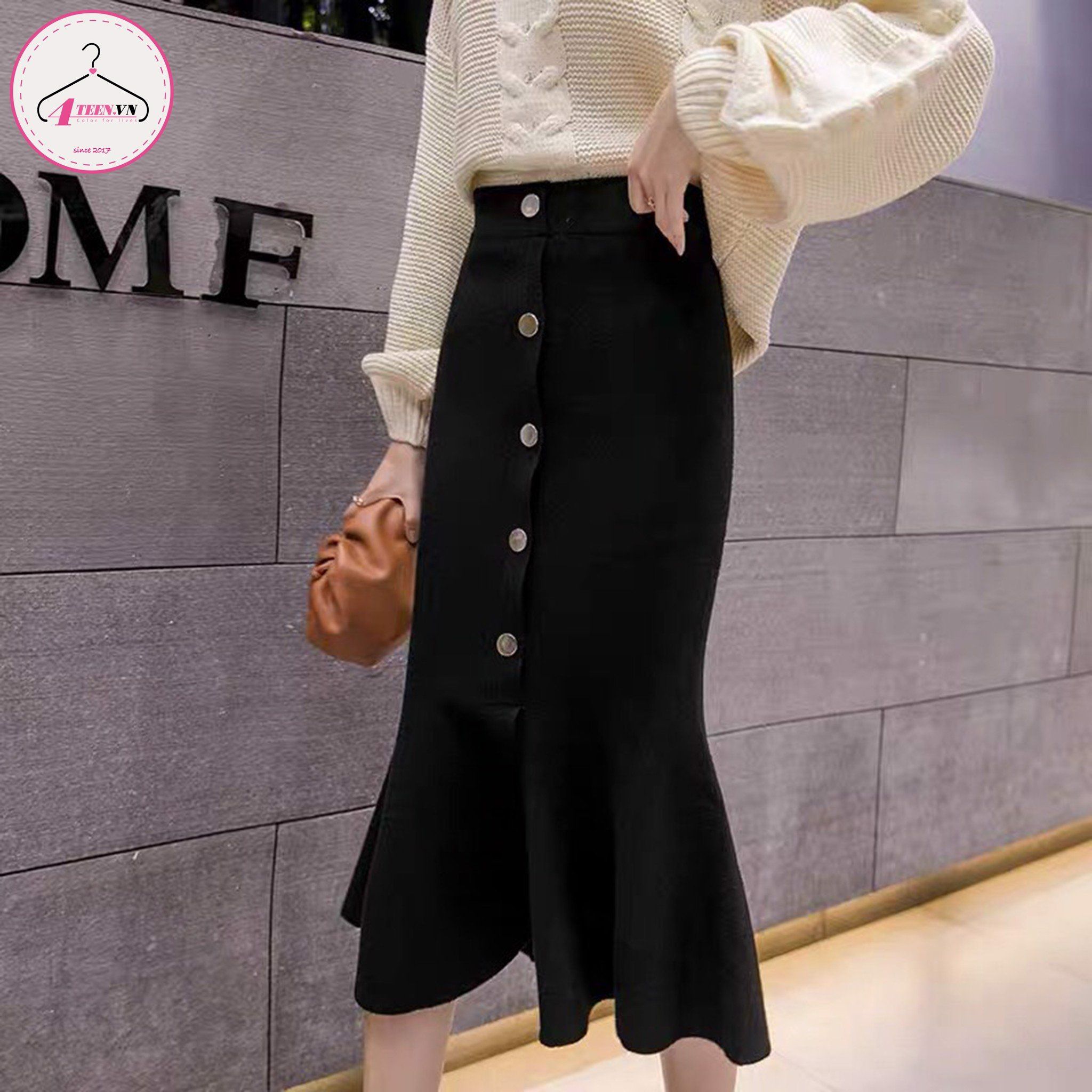 Chân Váy Len Đuôi Cá Topshop MOON SHOP