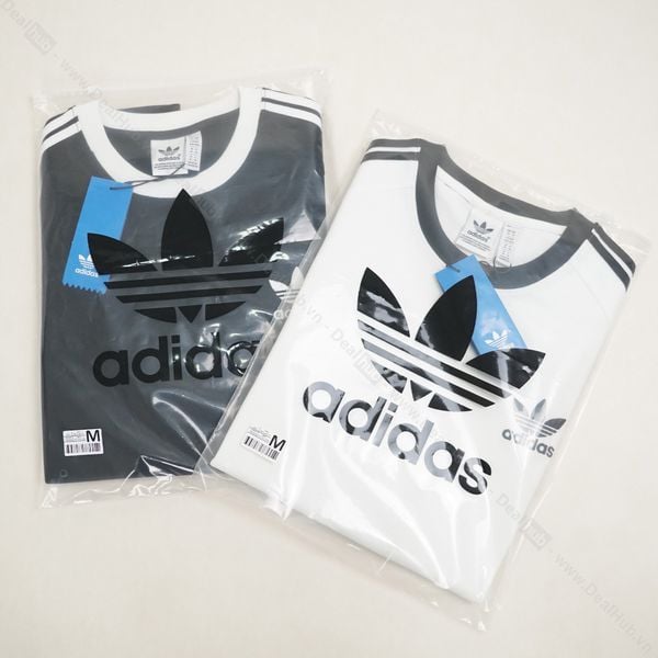  Adidas Basic 3-Stripes T-shirt - Black - DAS001 
