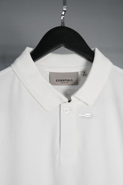  SS21 Essentials Polo White 