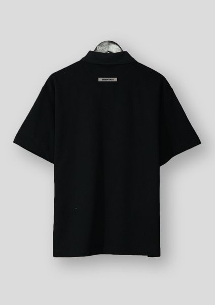  Essentials Reflective Polo Black 