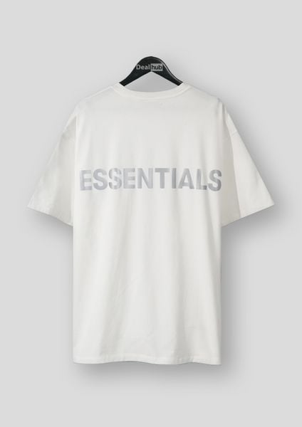  Essentials 3M Reflective Tee White 