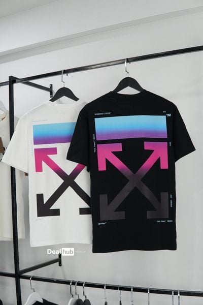  Off-White Gradient S/S T-Shirt Black 