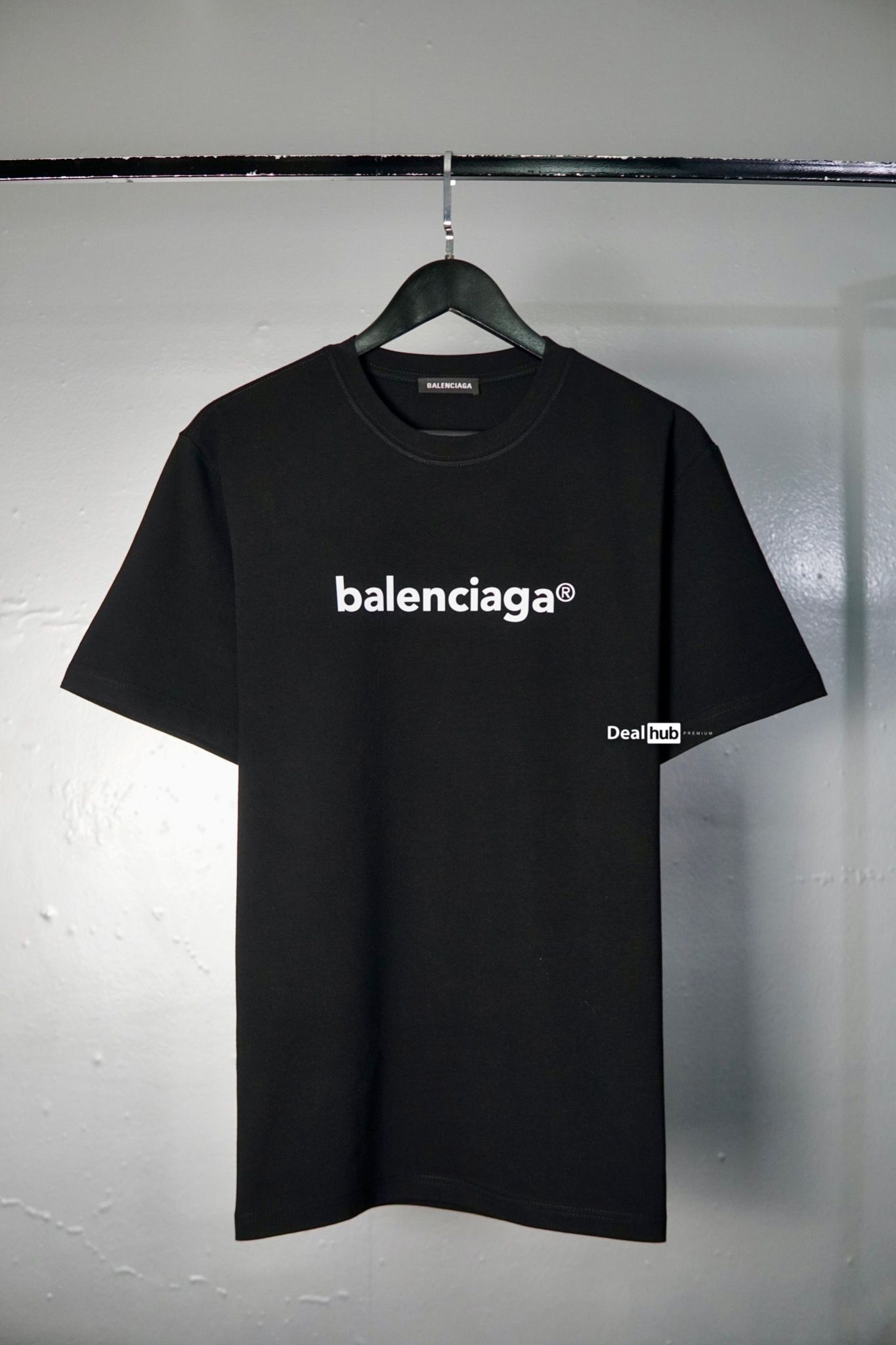 Balenciaga Back Logo Print TShirt White BALEN006  Deal Hub