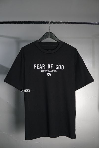  Fear Of God Sixth Collection T-Shirt Black 