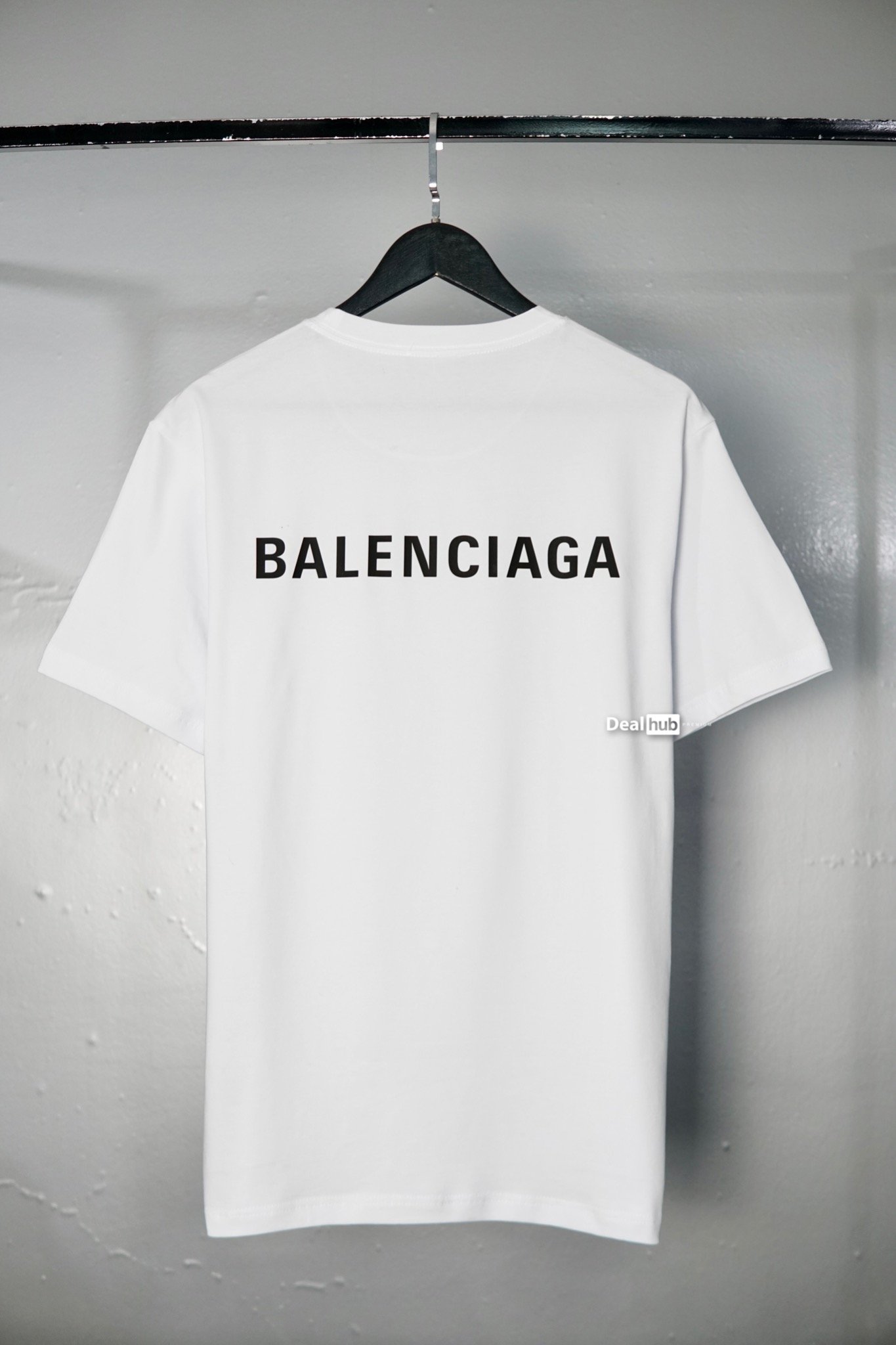 BALENCIAGA cotton tshirt with logo  White  Balenciaga tshirt 612965  TIV54 online on GIGLIOCOM