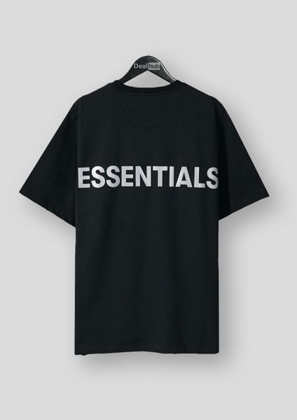  Essentials 3M Reflective Tee Black 