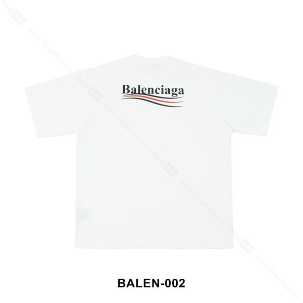  Balenciaga Wave T-Shirt White  BALEN002 