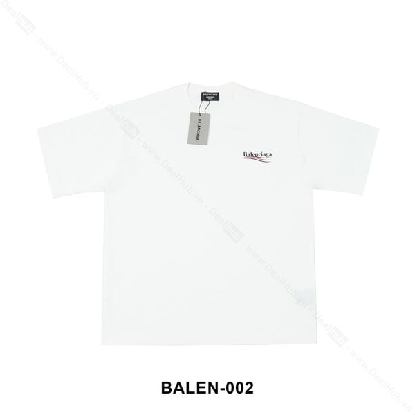  Balenciaga Wave T-Shirt White  BALEN002 