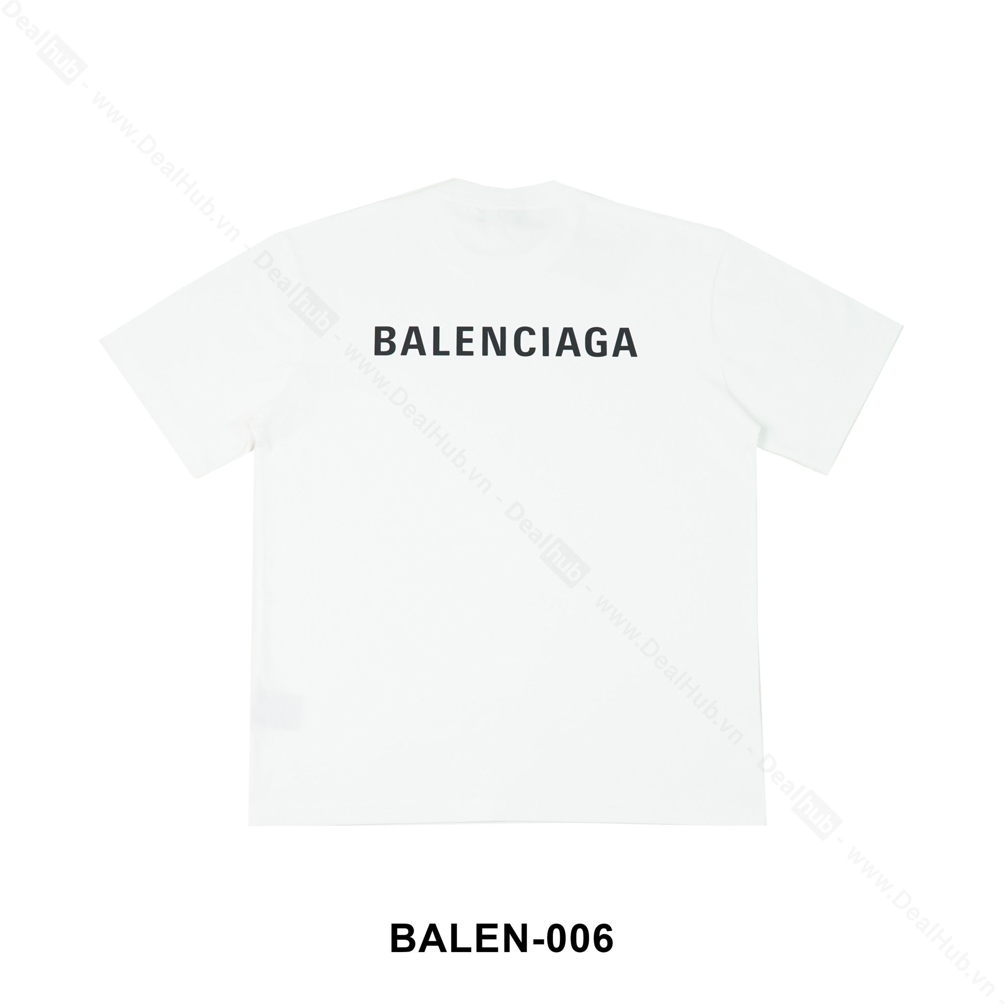 balenciaga shirt back logo