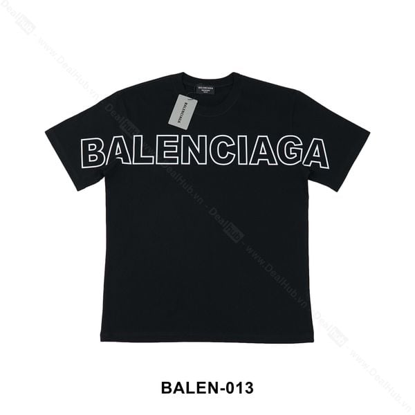  Balenciaga T-Shirt Black BALEN013 