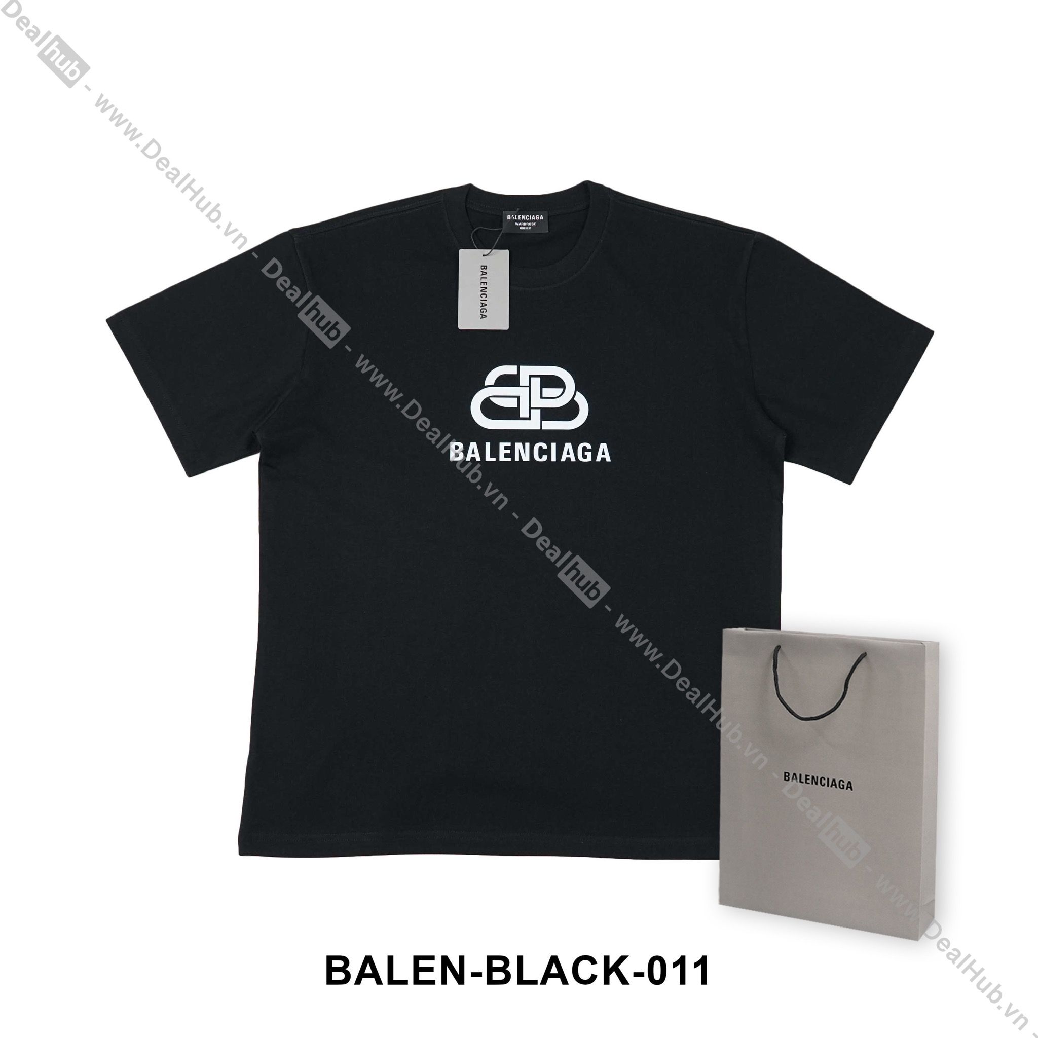 Áo Balenciaga logo Tshirt  Tteastore Off White