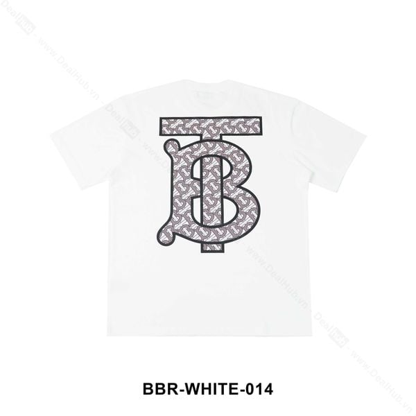  Burberry Big Logo T-shirt White BBR014 