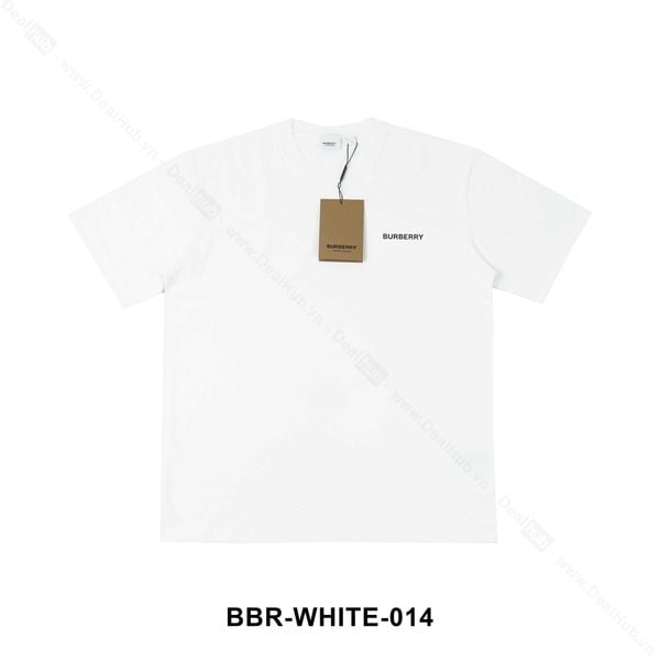  Burberry Big Logo T-shirt White BBR014 