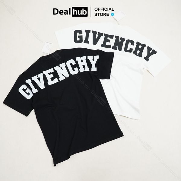  Givenchy Eiffel Tower T-Shirt In Big Logo GVC005 
