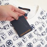  Louis Vuitton Navy Sand Monogram T-Shirt LV010 