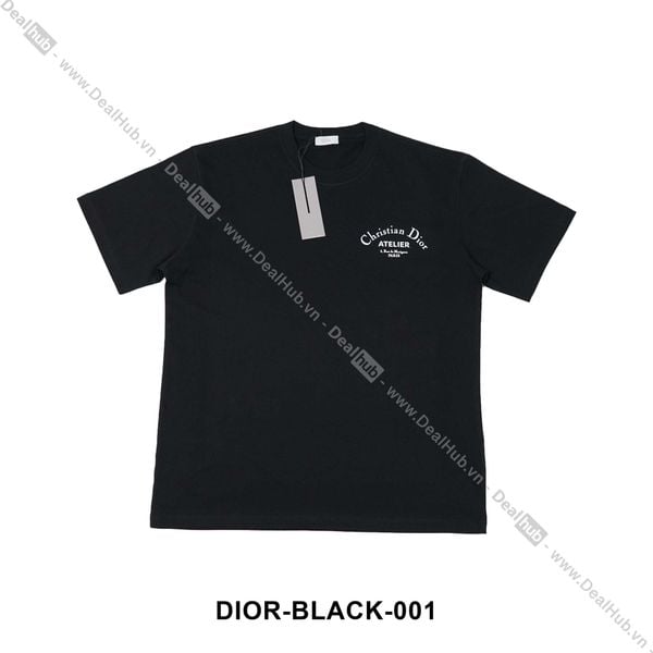  Dior Atelier Basic T-Shirt Black DIOR001 