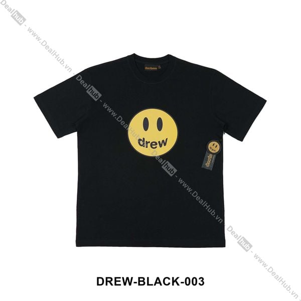  Drew Mascot T-Shirt Black DREW003 