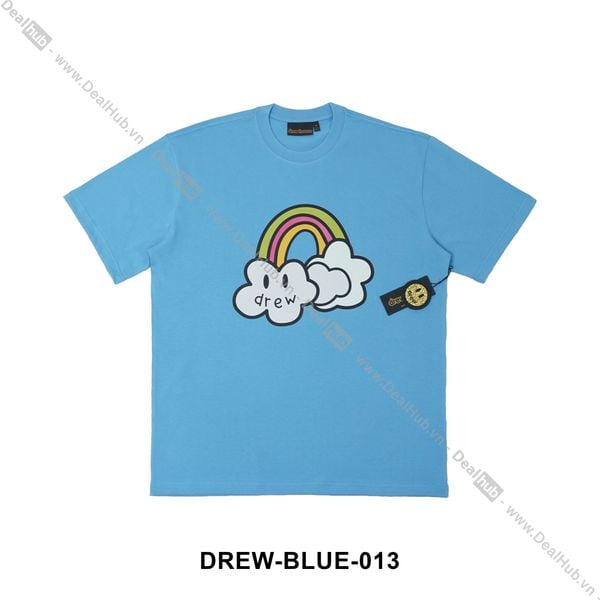  Drew Bowie T-Shirt Pacific Blue DREW013 
