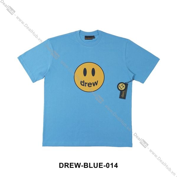  Drew Mascot T-Shirt Pacific Blue DREW014 