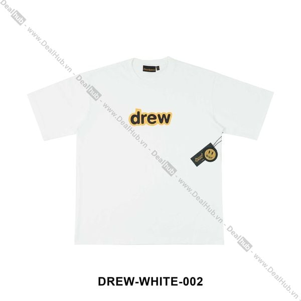  Drew Secret T-Shirt White DREW002 