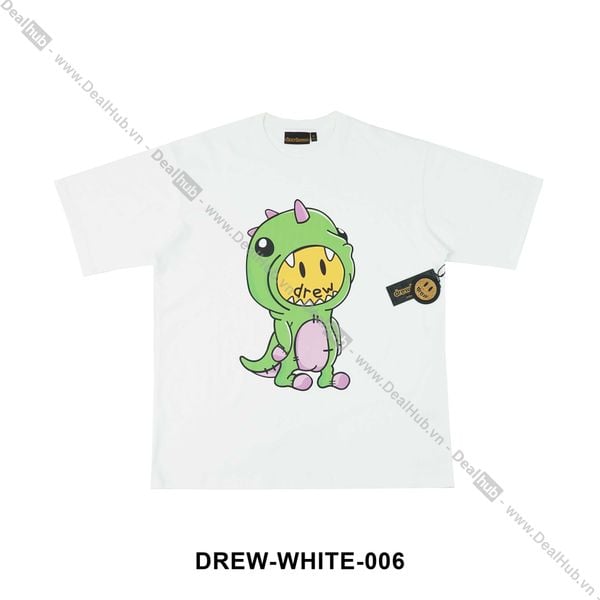 Drew Dino T-Shirt White DREW006 