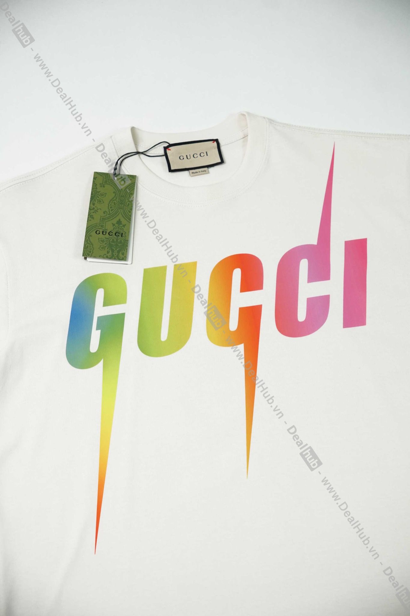 Gucci Big Logo T-shirt Beige GC026 – Deal Hub