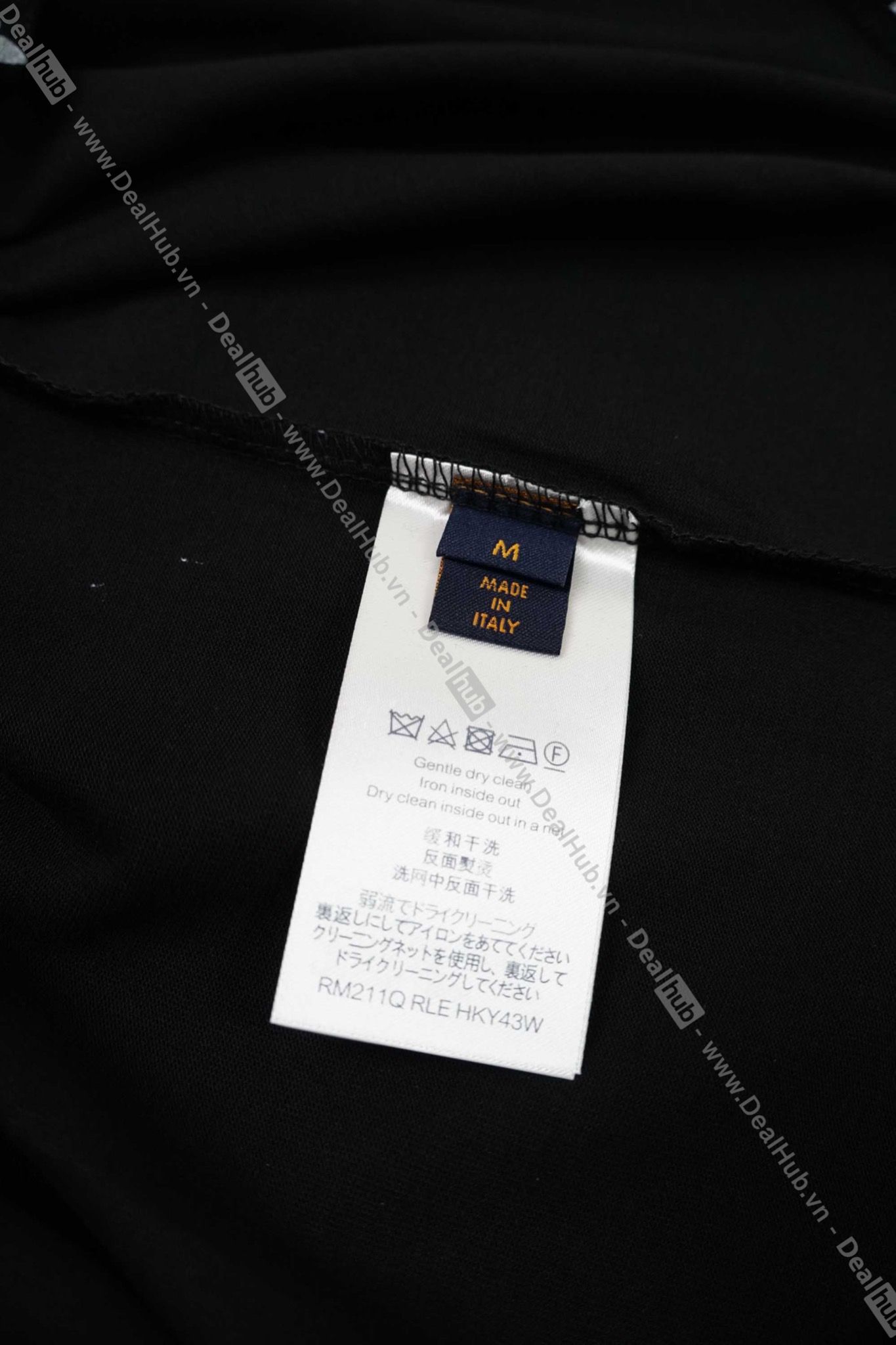 Louis Vuitton Monogram Gradient T-Shirt Black LV001