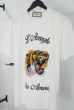  Gucci Angry Tiger T-shirt White GC008 