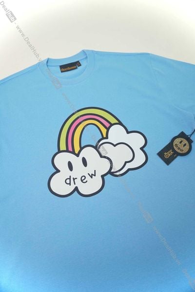  Drew Bowie T-Shirt Pacific Blue DREW013 