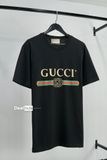  Gucci Fake Logo T-shirt Black GC003 