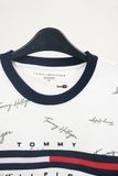  Tommy Signature T-Shirt White TOMMY004 