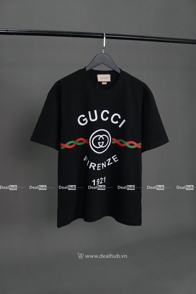  Gucci Firenze T-shirt - Black GC023 