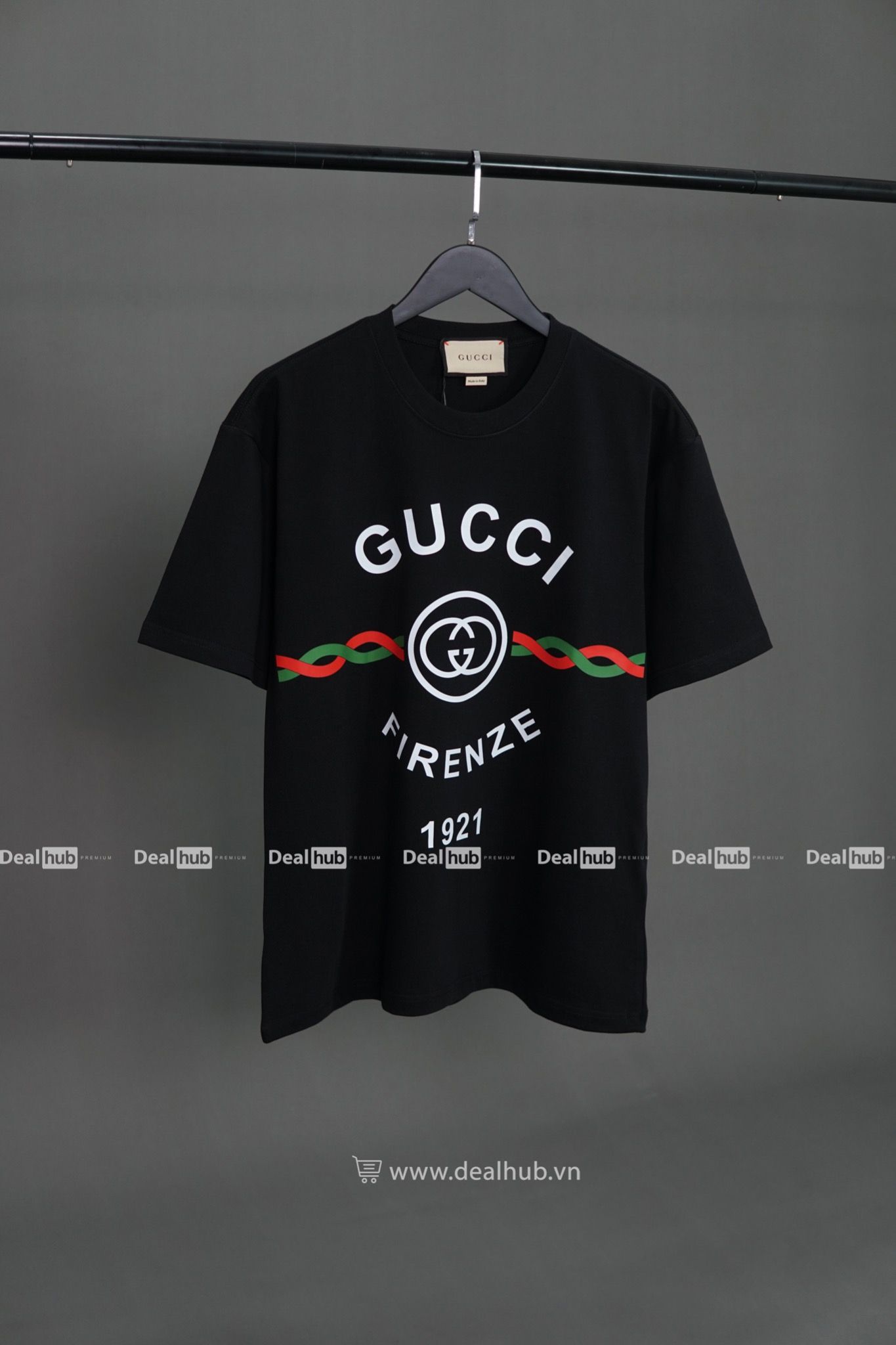 Gucci Firenze Tshirt Black Deal Hub