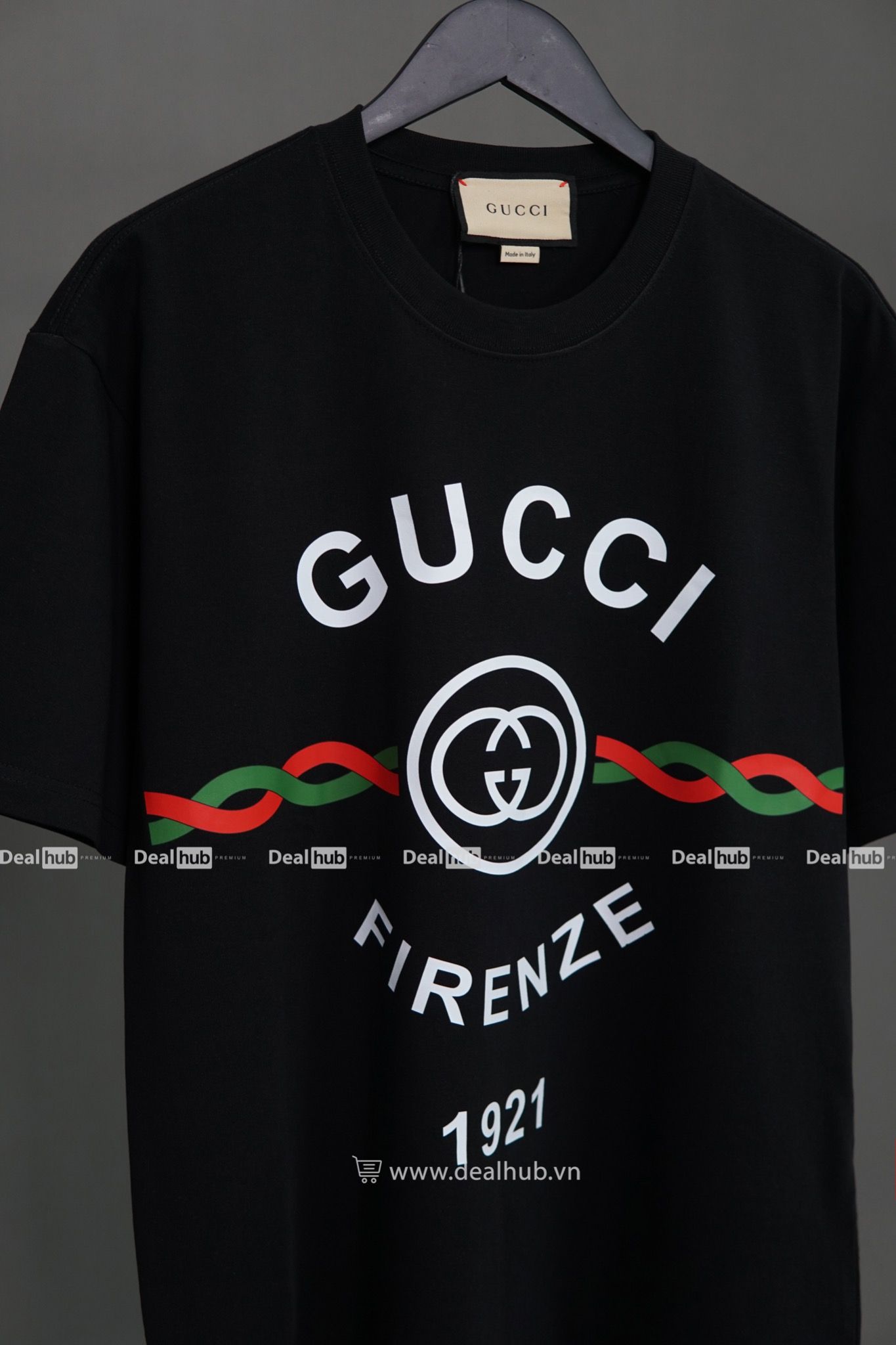 Gucci Firenze Tshirt Black Deal Hub