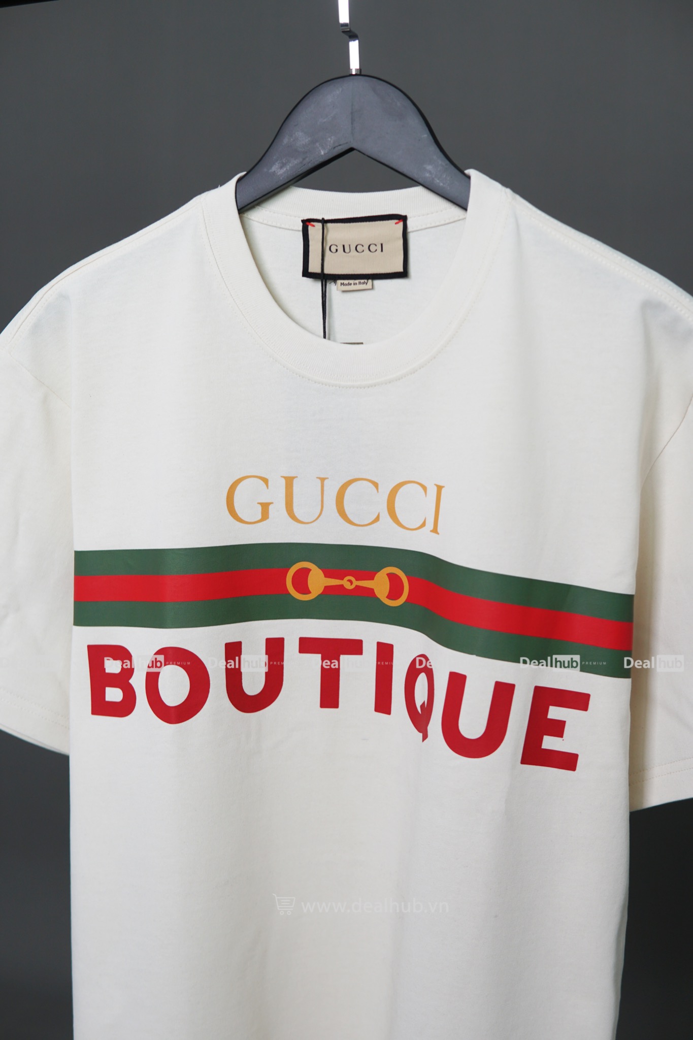 Gucci Boutique Tshirt White Deal Hub