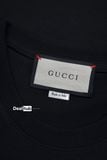  Gucci Fake Logo T-shirt Black GC003 