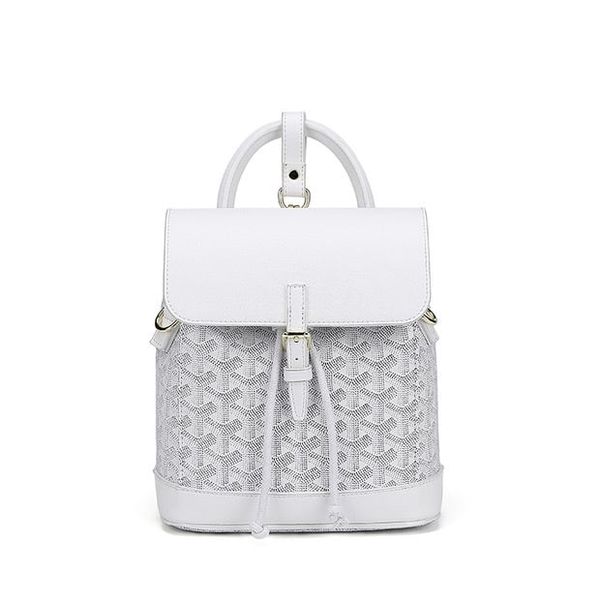  White Mini Backpack 