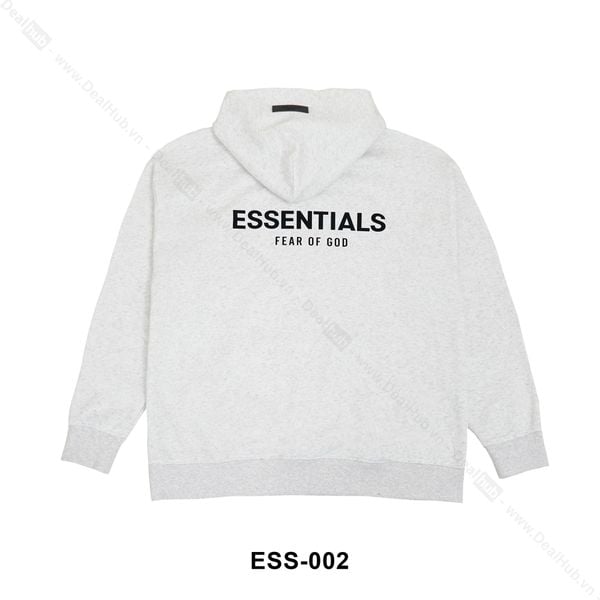  Hoodie Essentials SS22 Stretch Limo Grey ESS002 