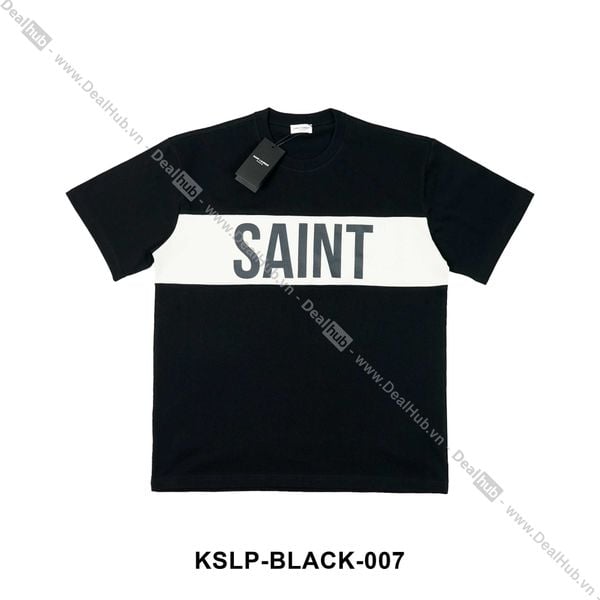  Saint Laurent Two Tone T-shirt Black SLP007 