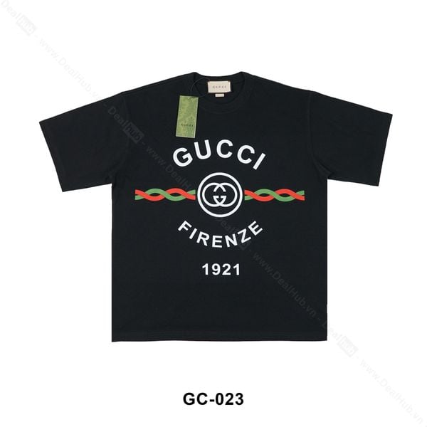  Gucci Firenze T-shirt - Black GC023 