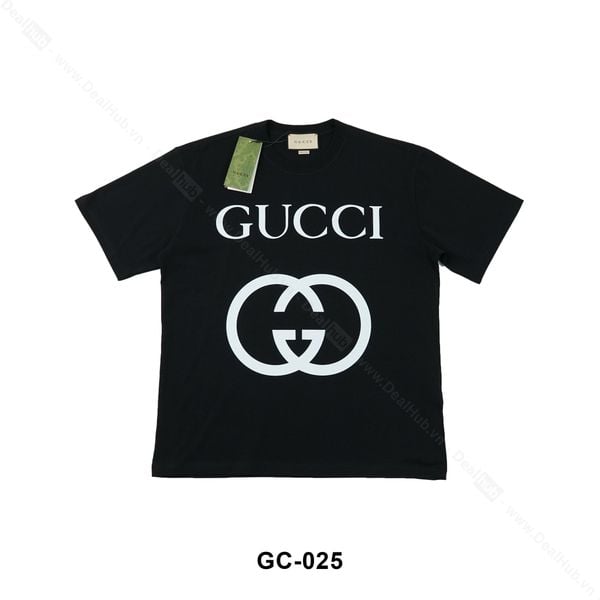  Gucci Big Logo T-shirt Black GC025 