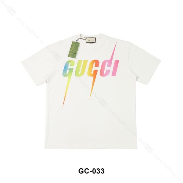  Gucci Rainbow Blade T-shirt Beige GC033 