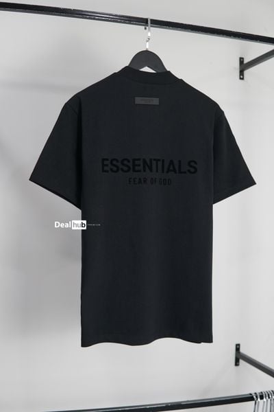  SS22 Essentials Logo T-shirt Black 