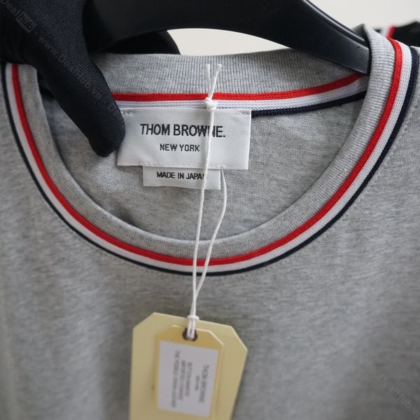  Thom Browne Milano Stripe T-Shirt THOM020 